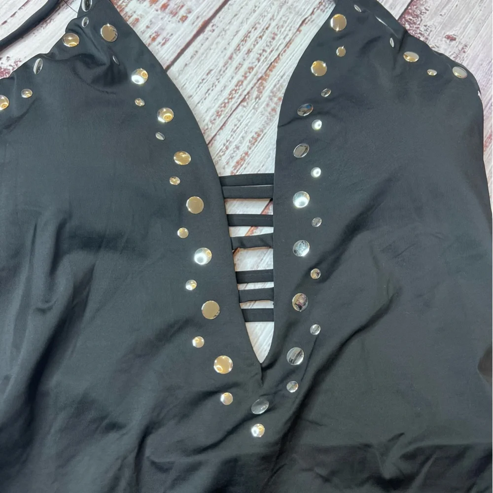 Bar III Black One Piece Swimsuit NWOT - Picture 5 of 5